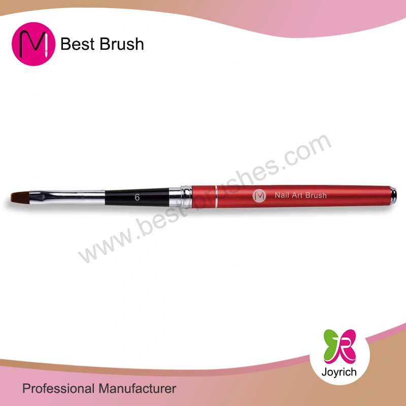 Berus gel rambut nilon hitam merah